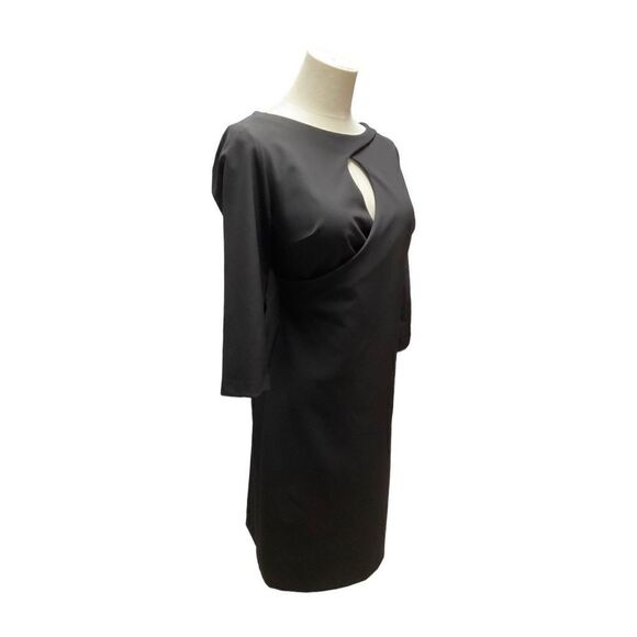 ALEXIA ADMOR Key Hole Black Dress - Picture 6 of 10